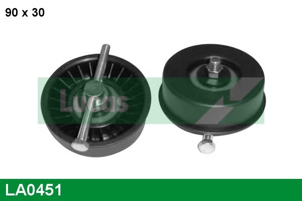 LUCAS ENGINE DRIVE LA0451 Tensioner Pulley, v-ribbed belt